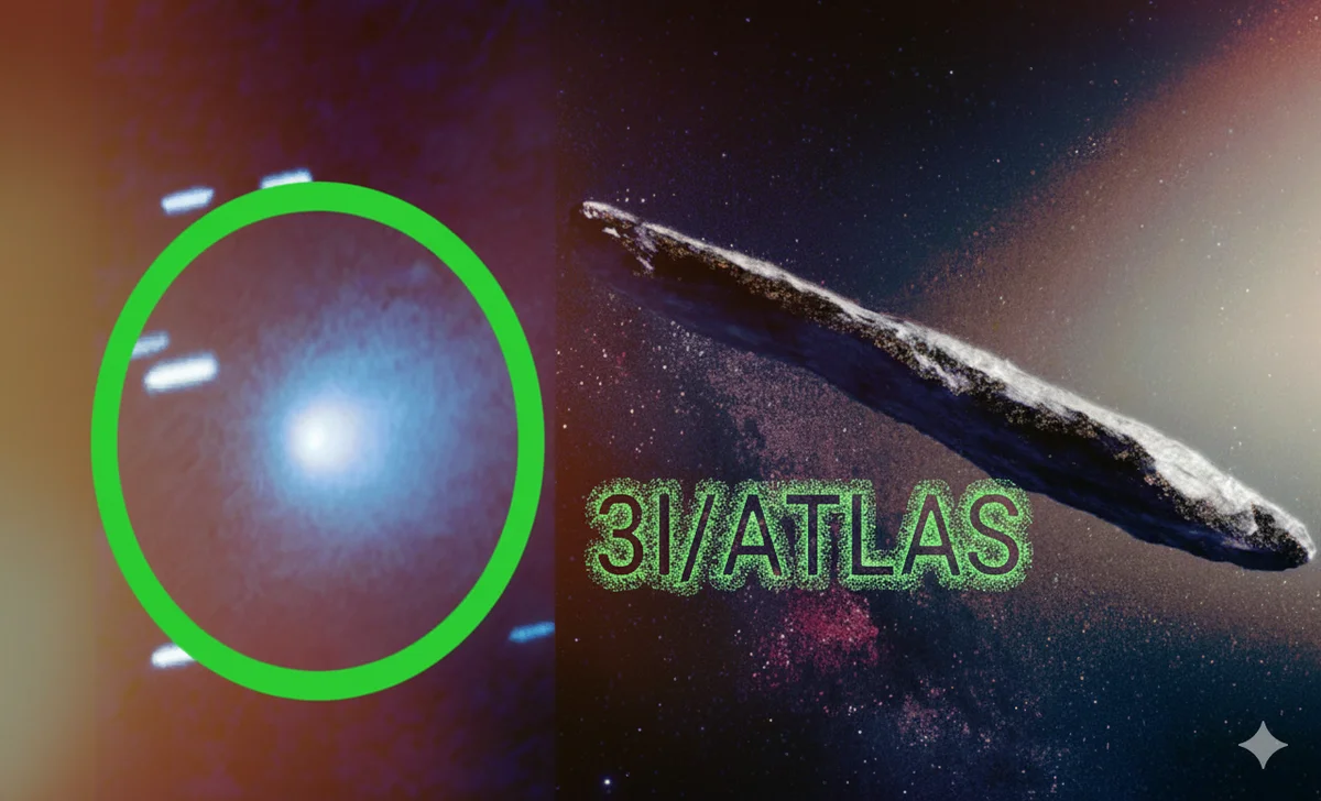 الزائر بين النجوم 3I/ATLAS مذنب او تكنولوجيا فضائية؟! 1 3I/ATLAS