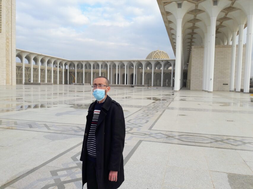 20201220_جامع الجزائر' المؤلف في مسجد الجزائر الاعظم. 2020